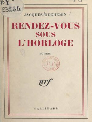 cover image of Rendez-vous sous l'horloge